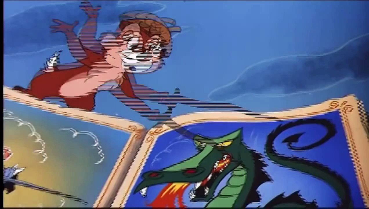 Donald Duck Chip N Dale - Dragon Around