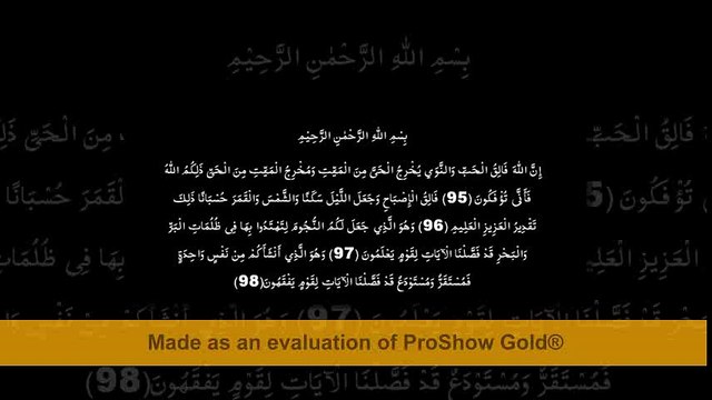 beautiful recitation of al anaam 95-108- suratul anaam ki khubsurat tilawat