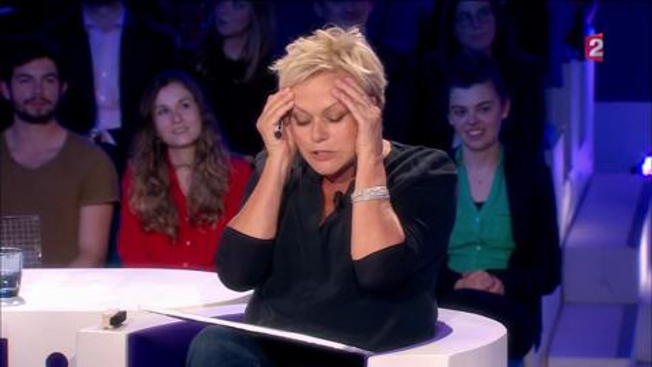 Muriel Robin raconte sa blague à Jacques Chirac dans On n'est pas couché