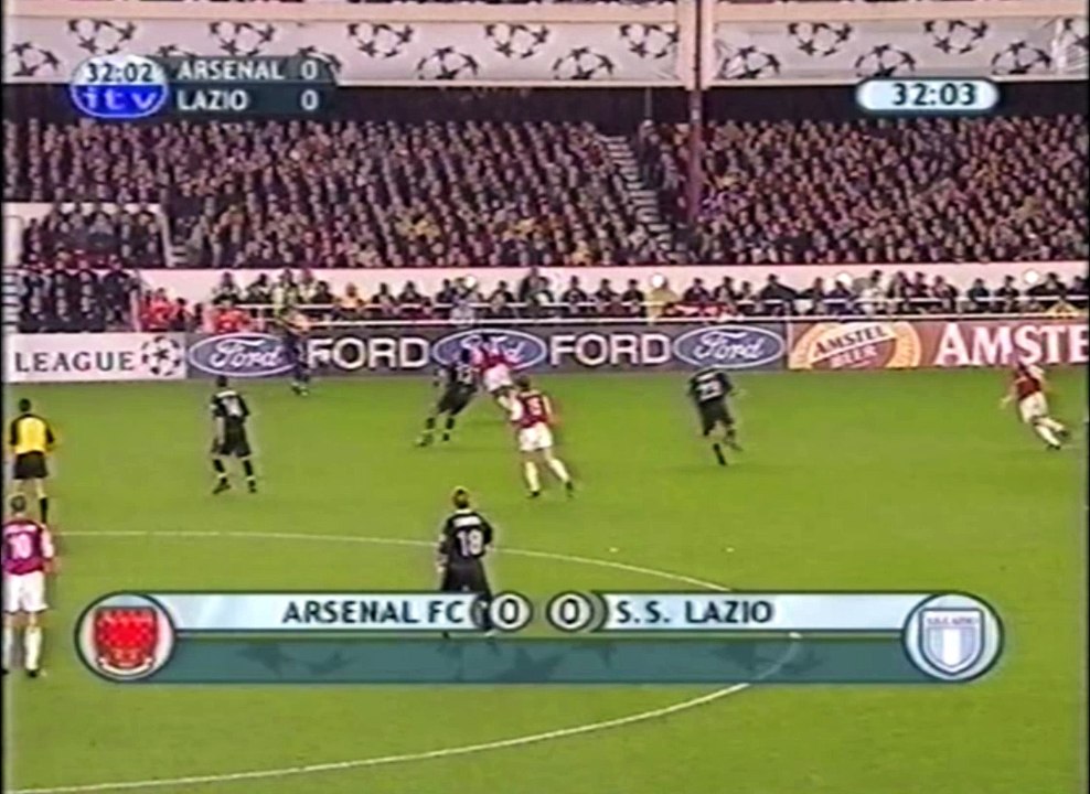 Thierry Henry vs Lazio home 2000/01