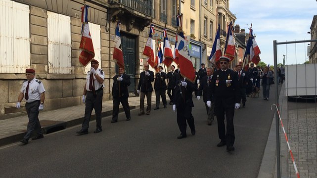 Deux chiens de gendarmerie décorés