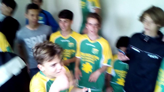 Vestiaire U15_2 après Mazargues vs CA Plan de cuques : 1 - 3