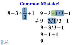 9 - 3 ÷ 13 + 1 =  The Correct Answer (Viral Problem In Japan) [Low, 360p]