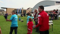 Remise de la coupe du tournoi U9 de COULANGES le 07 mai 2016