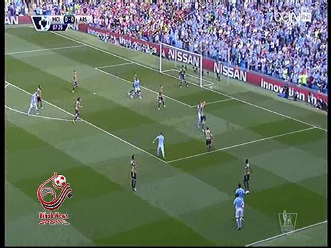 اهداف الشوط الاول لمباراة ( مانشستر سيتي 1-1 آرسنال ) الدوري الانجليزي