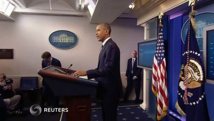 'This is not a reality show,' Obama tells TrumP