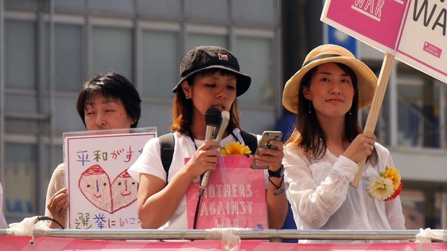 2016.05.05 沖縄のママからの訴え（安保関連法に反対するママの会） 新宿ジャック