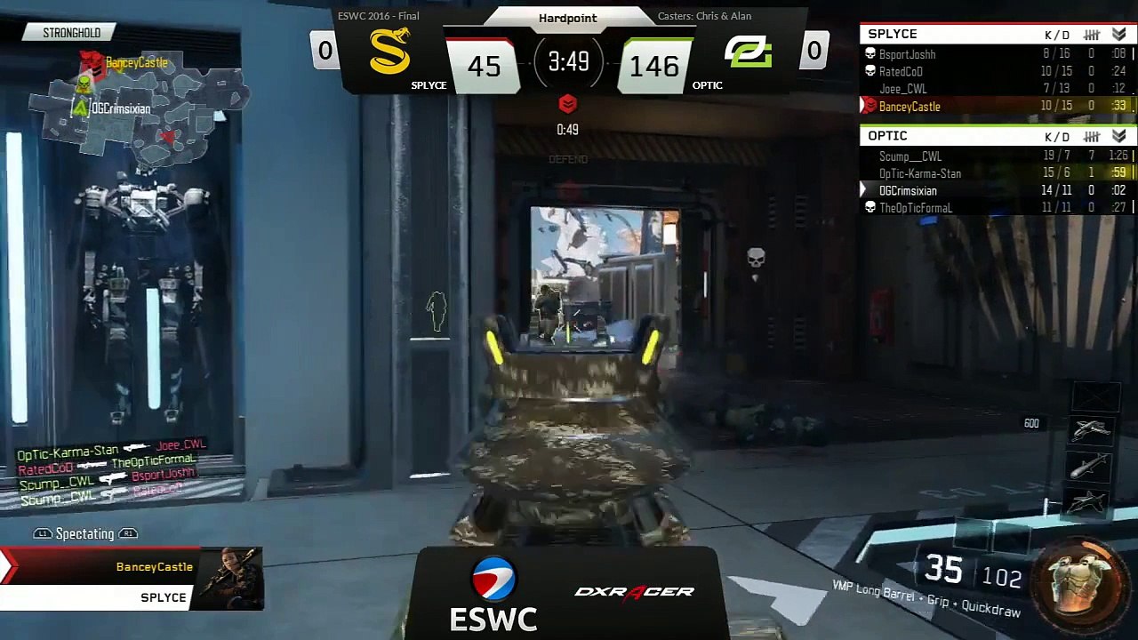 ESWC 2016 COD - Scump 6 kills in a row