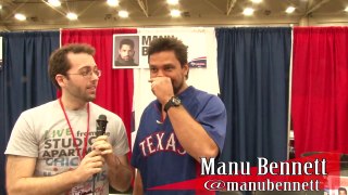 Interview with Manu Bennett at Dallas Comic Con 2014