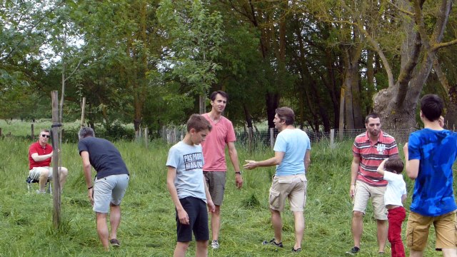 Cousinade : foot à St Aubin