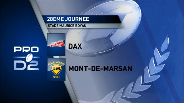 SITE OFFICIEL STADE MONTOIS RUGBY - ESSAI 1 V. SALAWA - US DAX vs STADE MONTOIS RUGBY