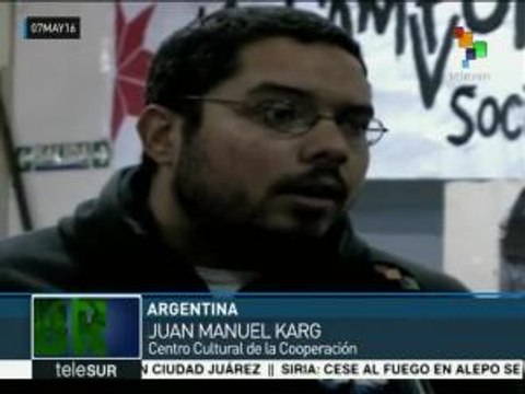 Argentinos repudian proceso de juicio político contra Dilma Rousseff
