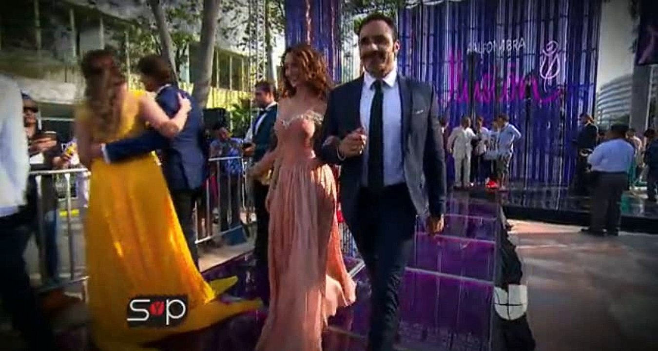 Alfombra Premios Tvynovelas 2016  Susana González y Marcos Montero