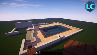 Minecraft Lets Build Modern Beach House Part 2