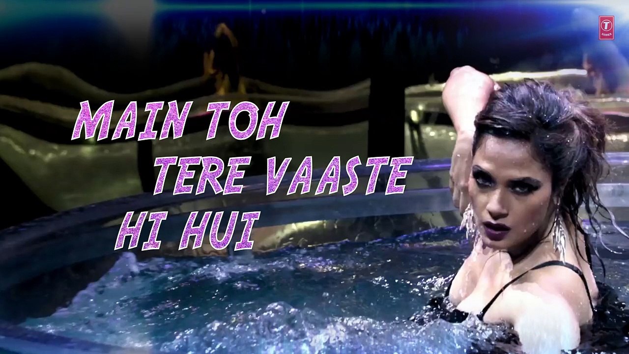 PAANI PAANI Lyrical Song  CABARET  Richa Chadha, Gulshan Devaiah  Sunidhi Chauhan  T-Series