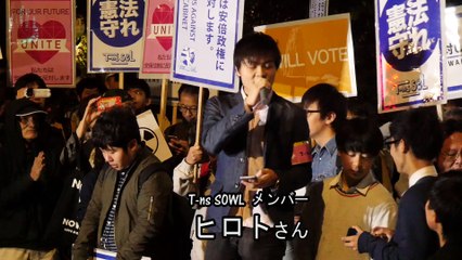 2016.04.29 T-ns SOWL ヒロトさん(T-ns SOWL 国会前行動)