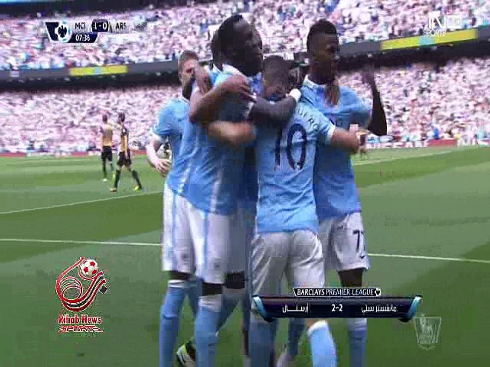 اهداف مباراة ( مانشستر سيتي 2-0 آرسنال ) الدوري الانجليزي