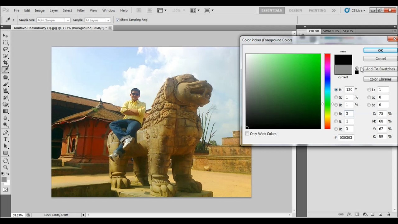 Adobe Photoshop - How to Make a 3D Pop Out Photo Effect