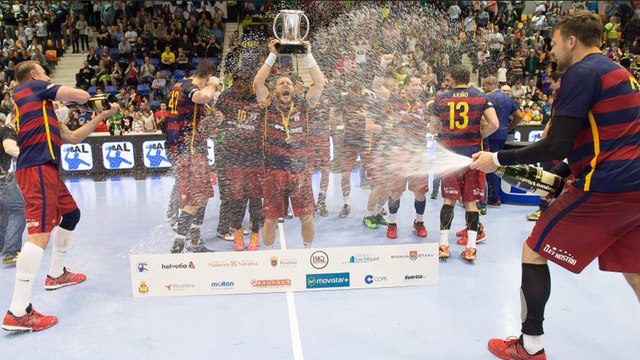 FCB Handbol: Campions de Copa 2015/2016