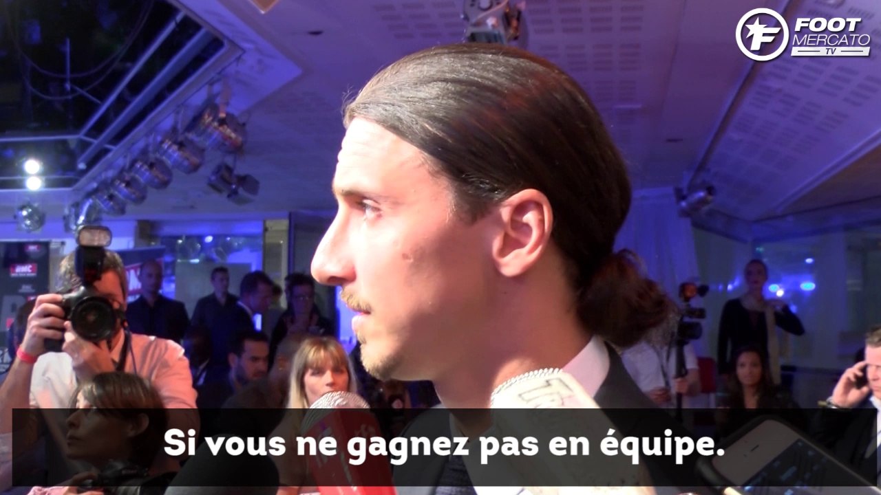 Trophées UNFP : Ibrahimovic remercie le collectif du PSG