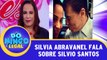 Silvia Abravanel se emociona ao falar de Silvio Santos