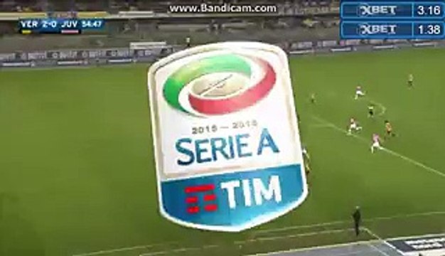Federico Viviani Fantastic Goal HD Hellas Verona 2-0 Juventus - 08.05.2016 HD