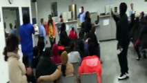 Woman loses her sh t at the DMV tries to fight cops after forgetting to bring the proper paperwork