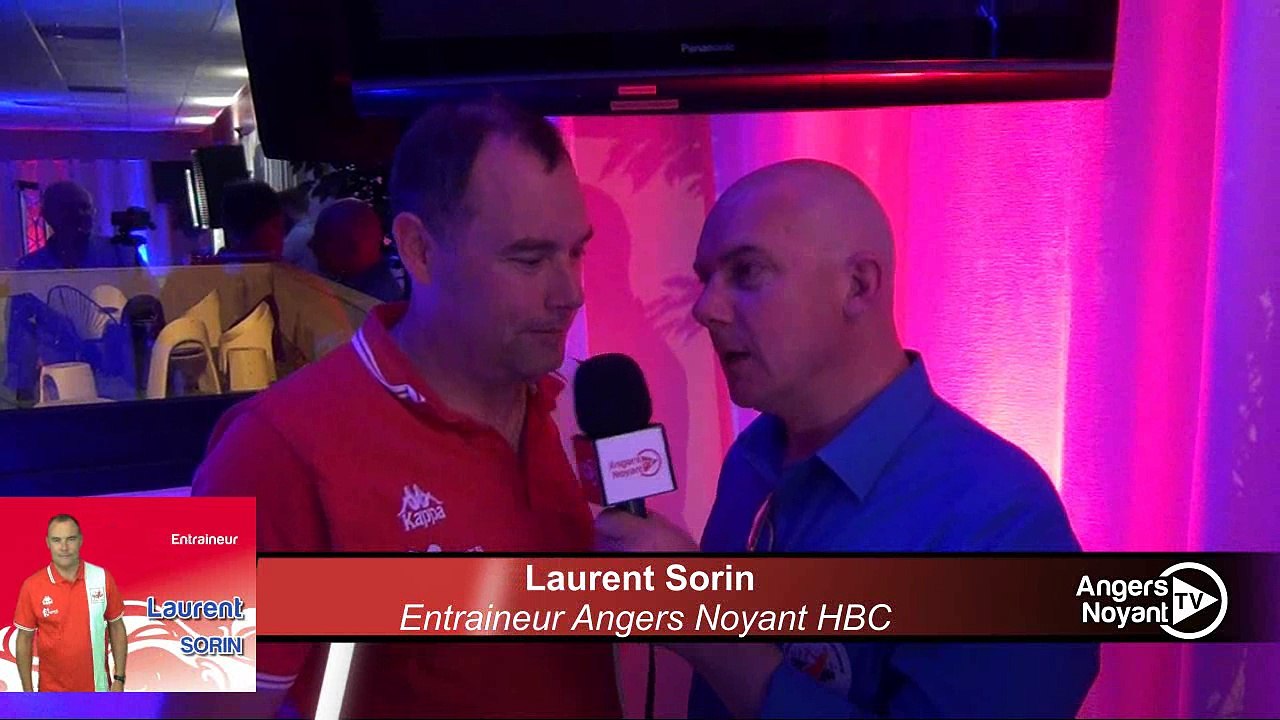 Interview de  Laurent Sorin après Angers - Massy