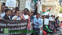 MQM UK Protest against Torture & Extra judicial Killings of Muhajirs during Rangers custody