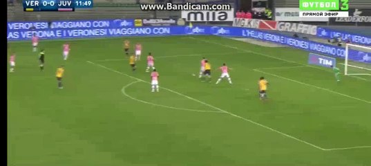 Simone Zaza Goal Verona 0-1 Juventus Serie A