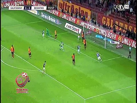 هدف مباراة ( جالطة سراي 0-1 بشكتاش ) الدورى التركى