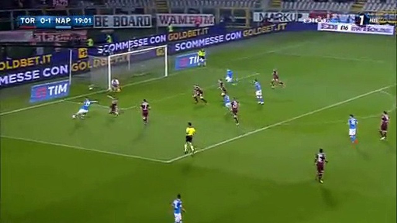 Jose Callejon SUPER GOAL TORINO 0-2 NAPOLI SERIE A