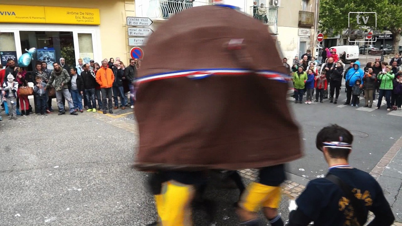Corso fleuri de Mèze 2016 - Le Boeuf de Mèze