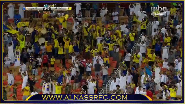هدف النصر الثاني ضد الاتحاد - دوري عبداللطيف جميل