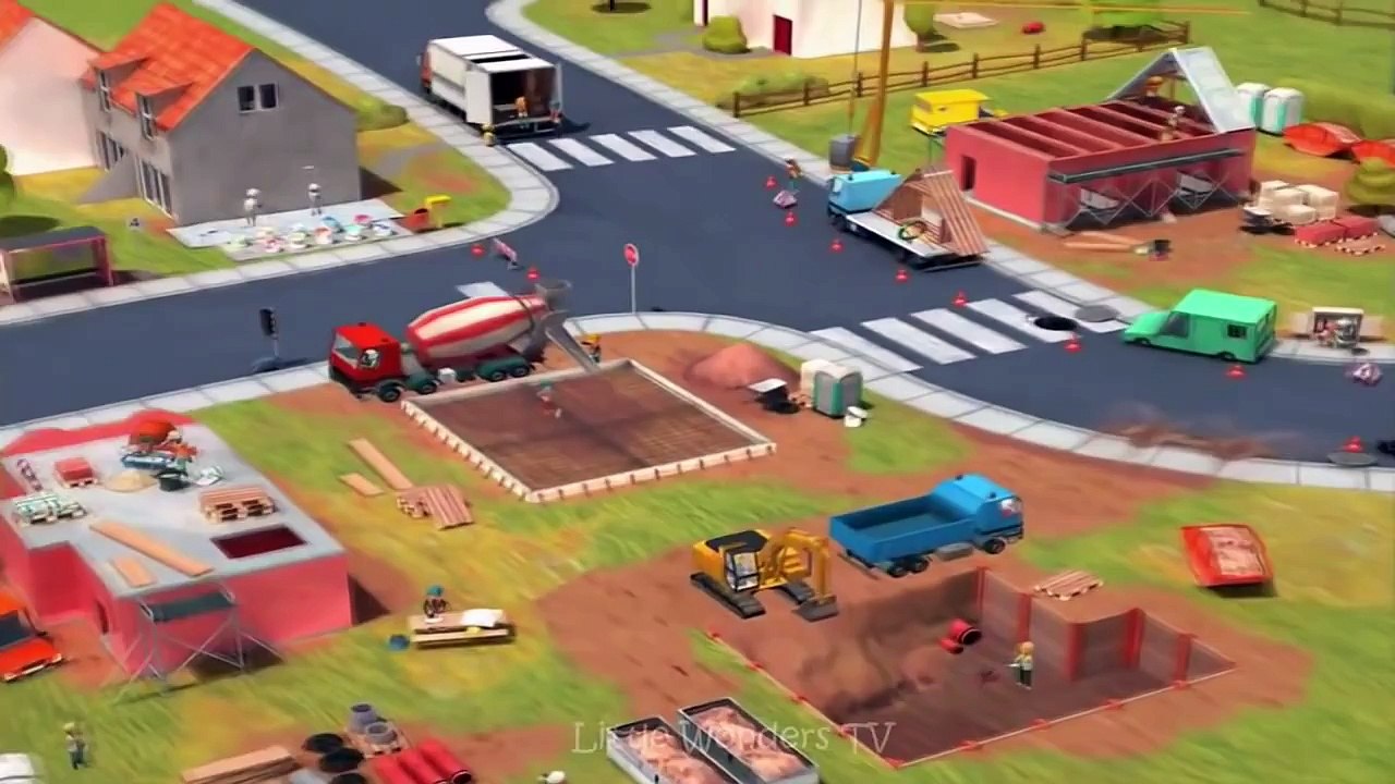 Kepçeler - Kamyonlar ve Kepçe Çizgi Filmi