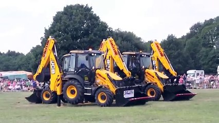 Kepçe Gösterisi - JCB Kepçelerin Görsel Şöleni