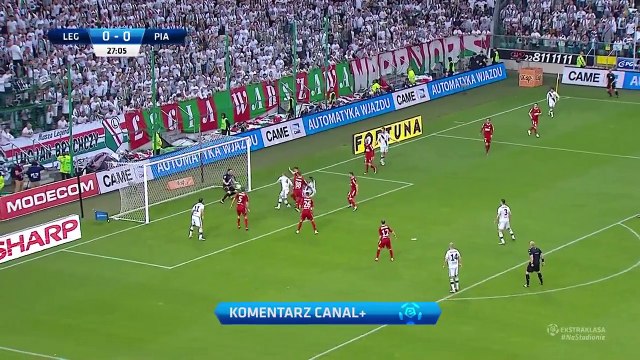 Legia Warszawa - Piast Gliwice 4-0 wszystkie bramki 08.05.16