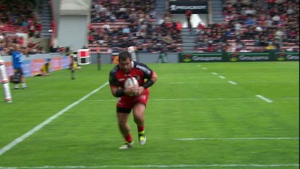 TOP 14 – Toulouse - Agen : 52-19 Essai Tamaz MCHEDLIDZE (AGE) – J23 – Saison 2015-2016