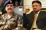 Pervez Musharraf Telling Why He Promoted General Raheel Sharif Two Times during his tenure