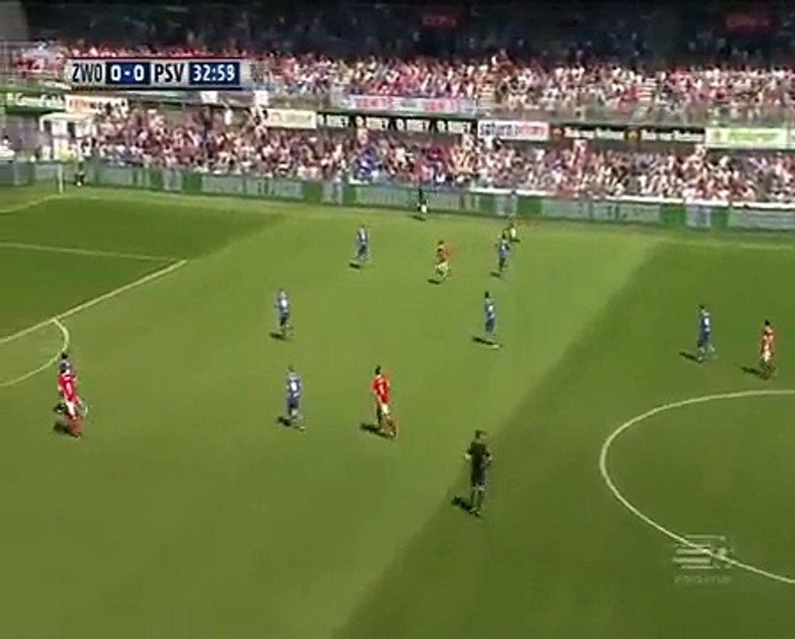 Jurgen Locadia Goal HD - PEC Zwolle 0-1 PSV Eindhoven - 08-05-2016