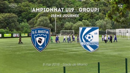 Bastia 2-1 Colomiers (U19) : le résumé-vidéo