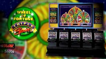 Wheel of Fortune Triple Spin MultiPLAY Video Slots Three Wheels for Triple the Fun