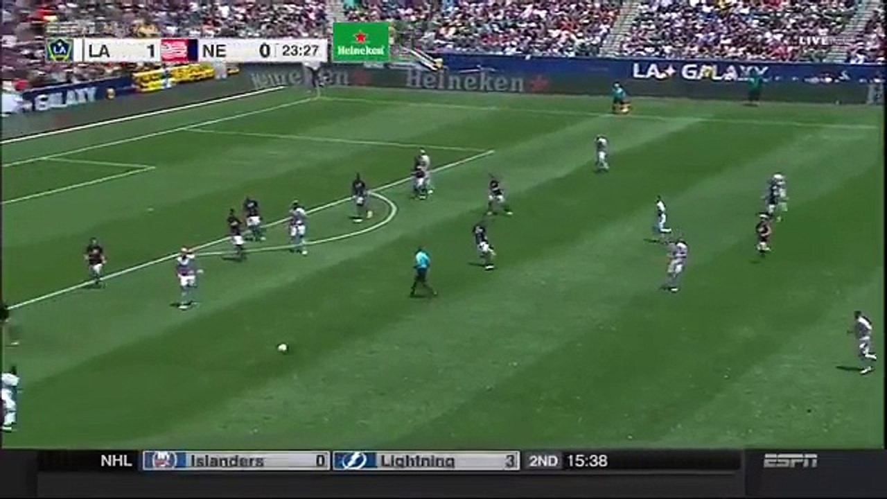 Giovani dos Santos Goal - LA Galaxy 2-0 New England Revolution - 08-05-2016 MLS