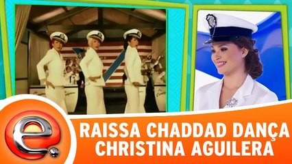 Raíssa Chaddad se apresenta ao som de Christina Aguilera!