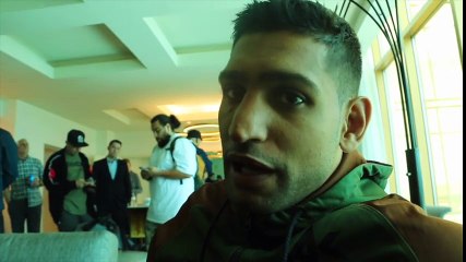 AMIR KHAN REACTS TO DEVASTATING KNOCKOUT DEFEAT TO CANELO - & SAYS HE 'NEEDS TO FIGHT GOLOVKIN'