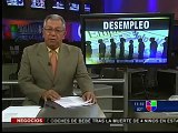 Noticias Canal 11PM Cifras del Desempleo 2010 10 20