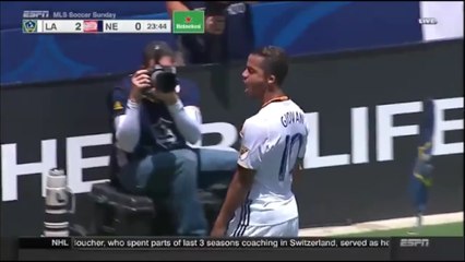 Giovani Dos Santos Spectacular Volley Goal vs New England!