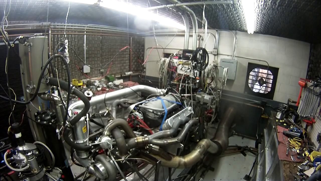 Lingenfelter Flat Plane Crank LSx Dyno