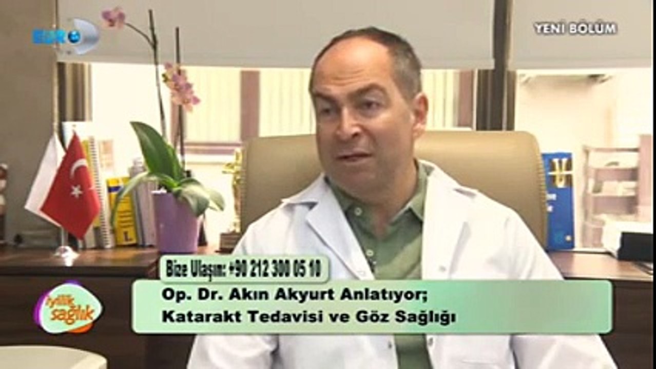Op.Dr.Akın Akyurt EuroD İyilik Sağlık Programı Akıllı Lens