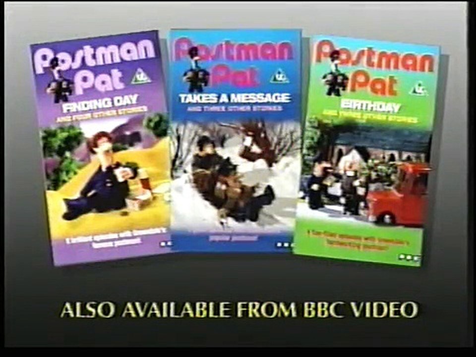 Start and End of Postman Pat's Birthday and other stories VHS (Monday 5th September 1994)